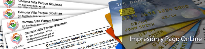 Impresin y Pago online de deudas